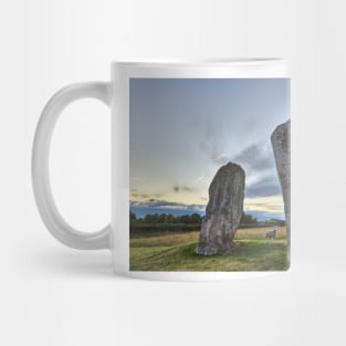 Avebury Sheep at Sunset Mug